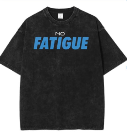 Oversized Medium Stonewashed Black No fatigue T-shirt